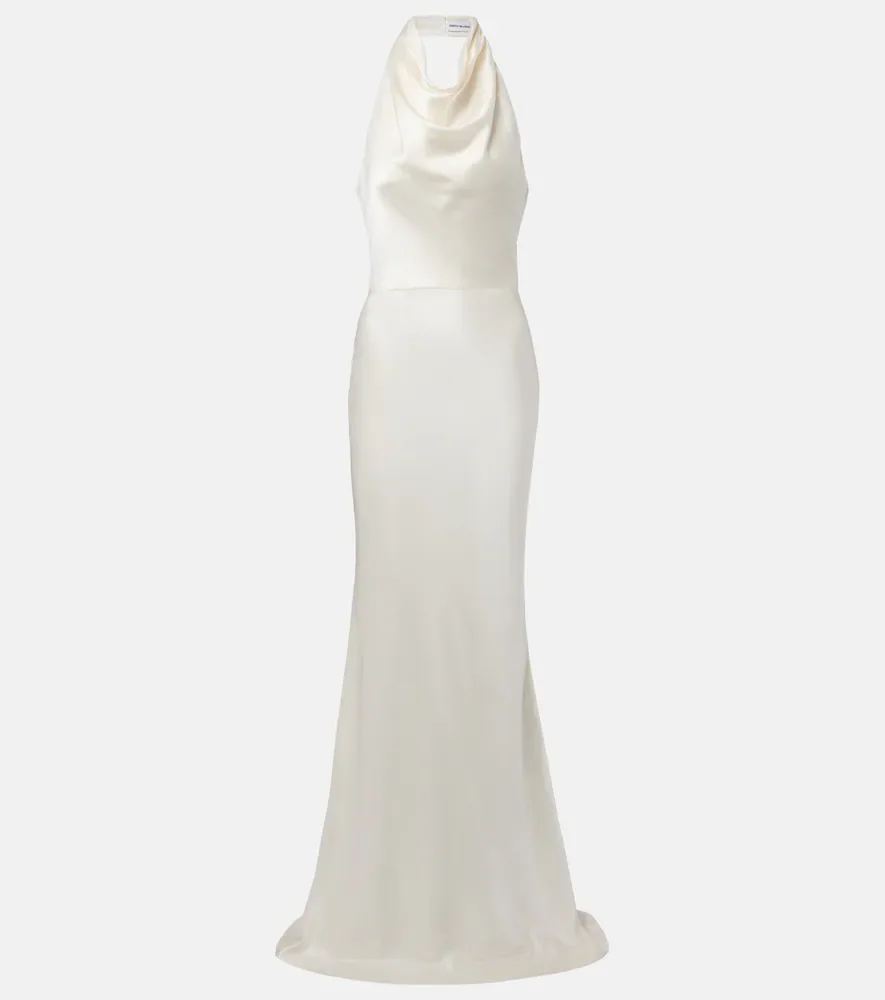 Vestido de novia Attia con cuello halter