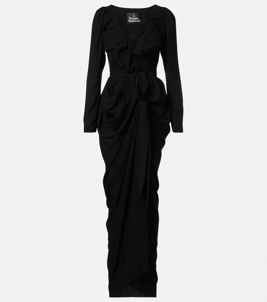 Vestido envolvente Kendall