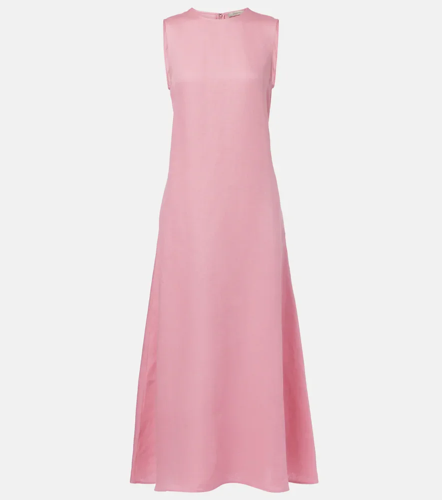 Vestido midi Tallin de lino