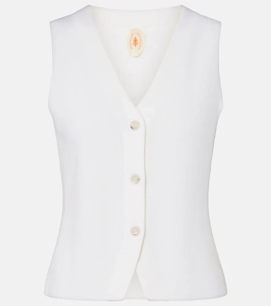 Virgin wool vest