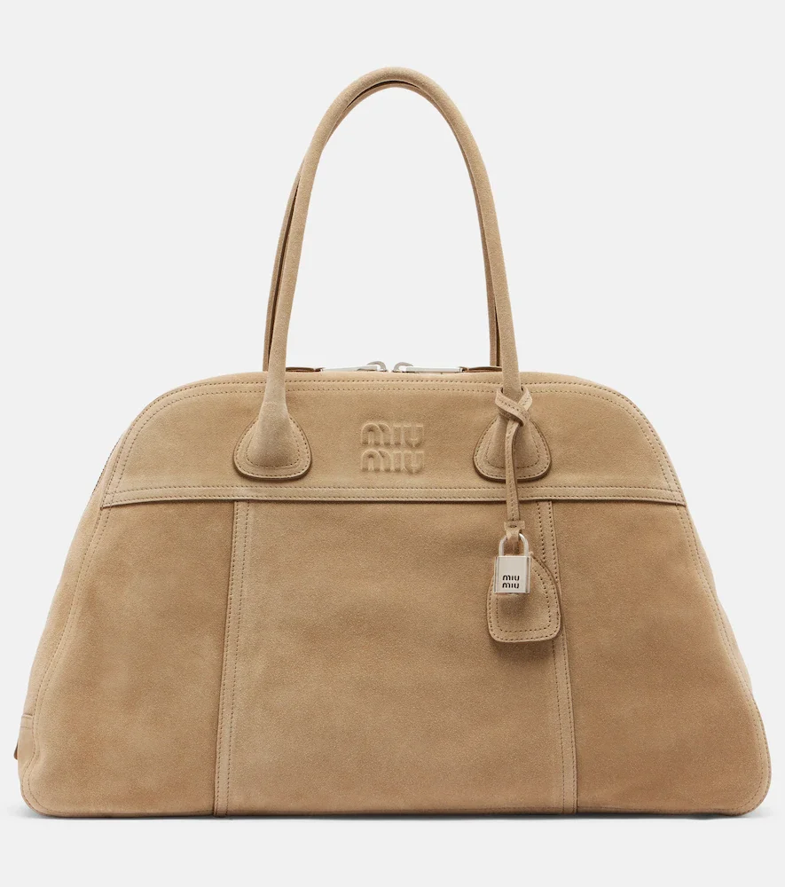 Vivant Large suede bowling bag