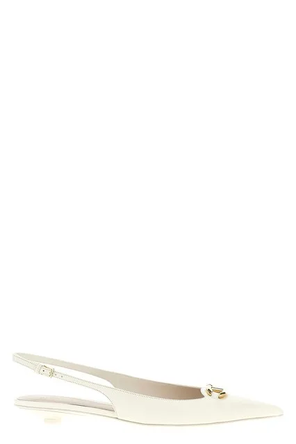 VLogo slingback - White