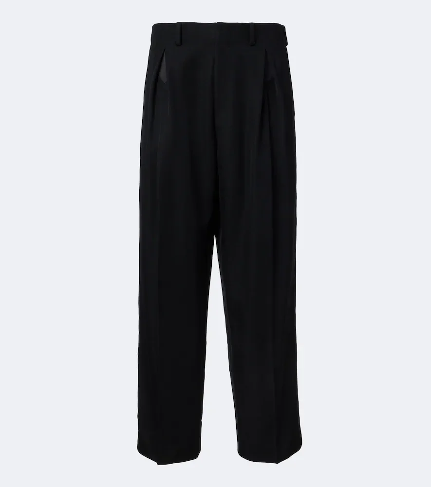 Votive wool wide-leg pants