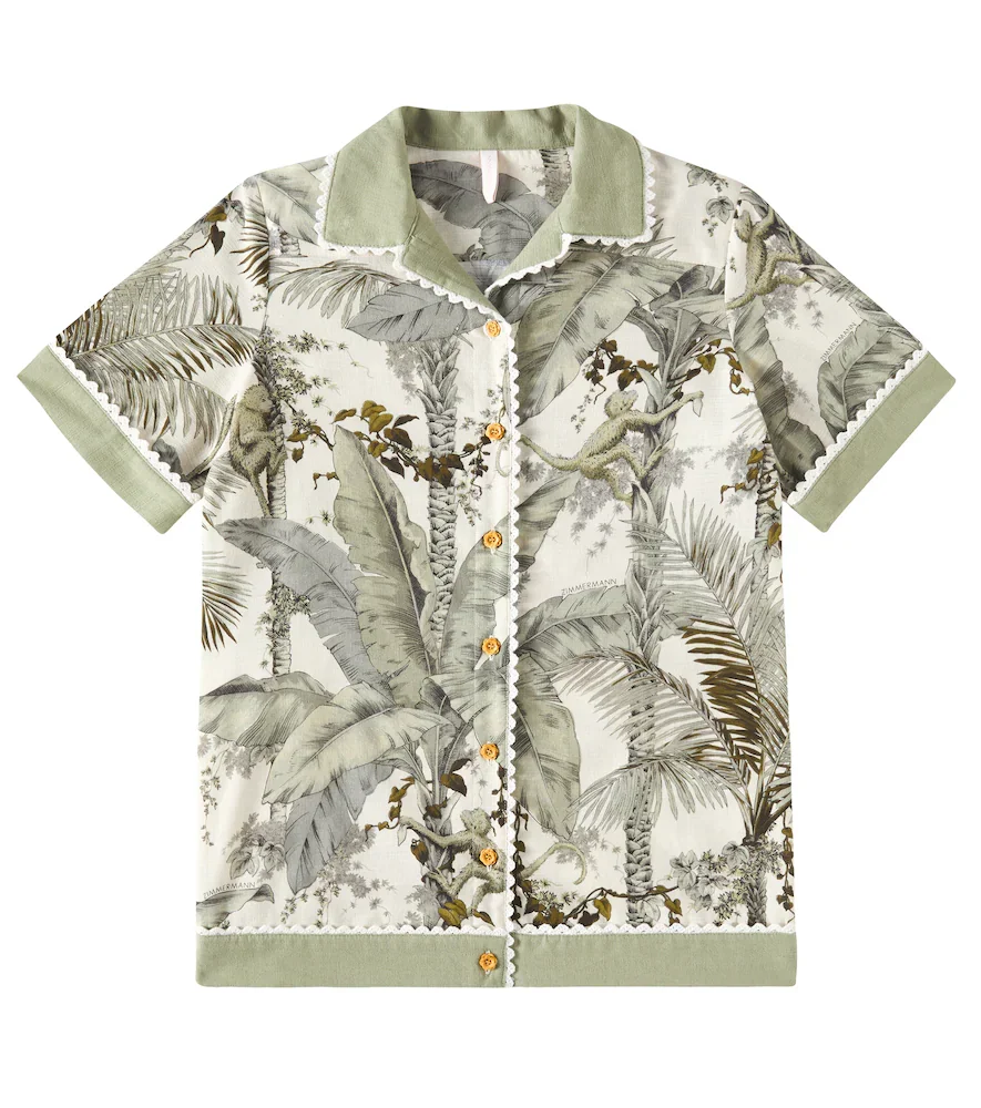 Wylie cotton shirt dress