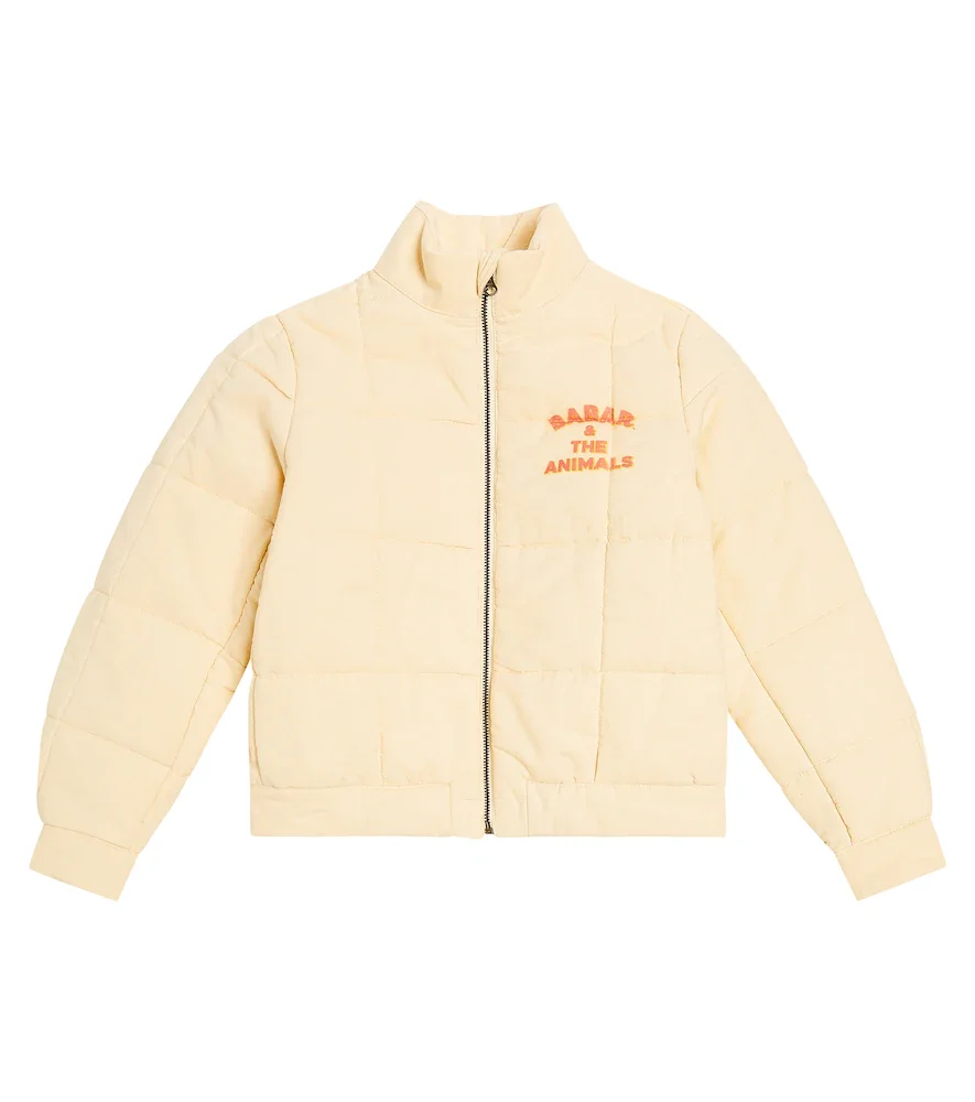x Babar chaqueta de algodón y lino
