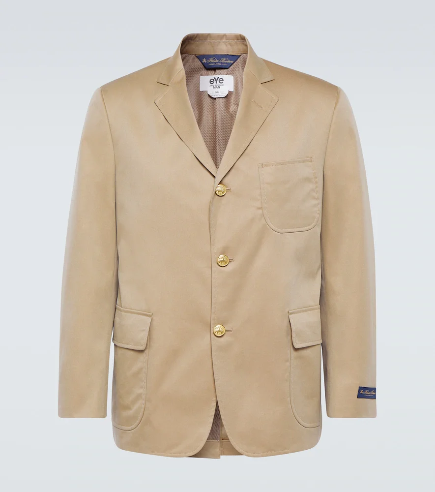 x Brooks Brothers Blazer en coton mélangé