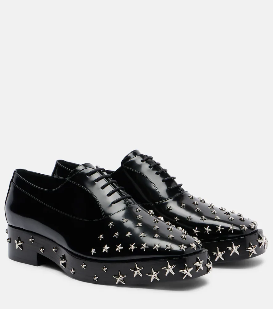 x Jimmy Choo zapatos oxford de piel