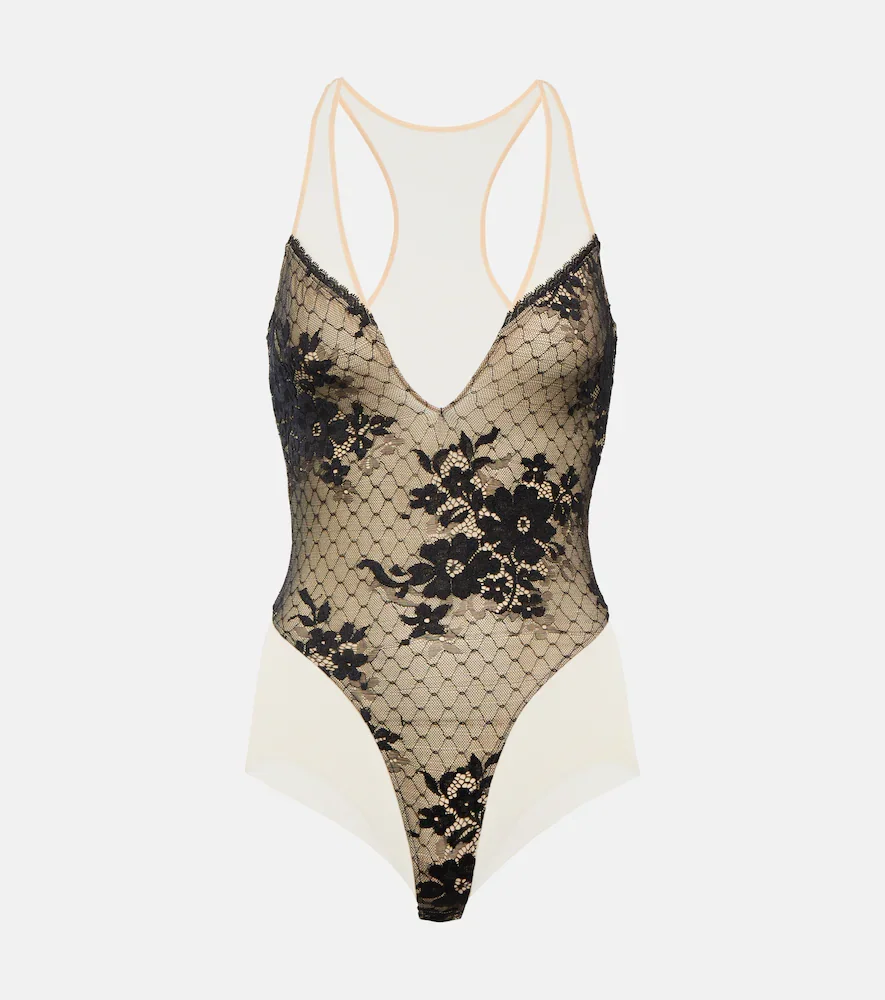 x N21 Body Monica en dentelle