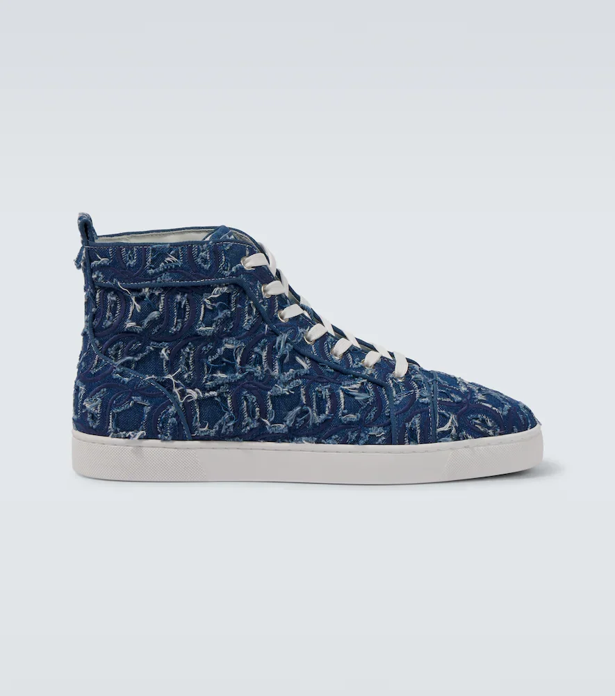 Zapatillas altas Louis de denim