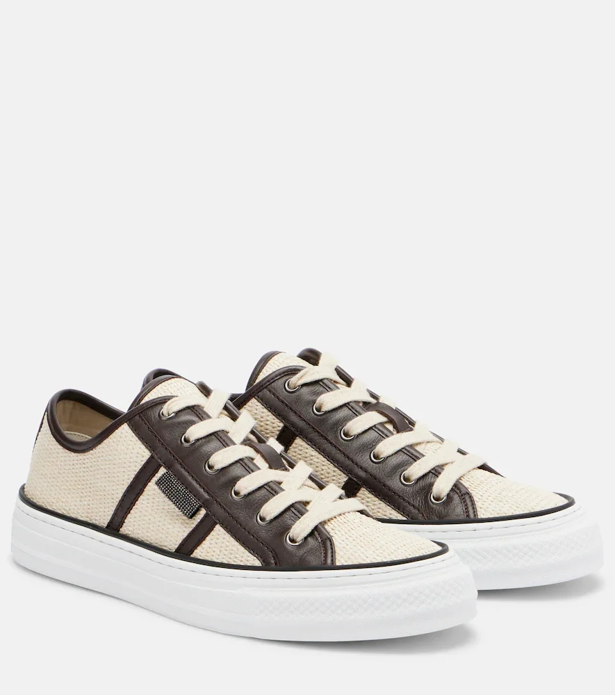 Zapatillas Classic con piel