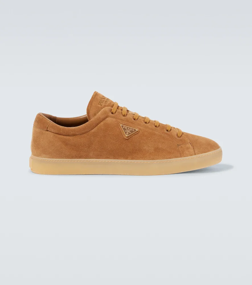 Zapatillas de ante con logo