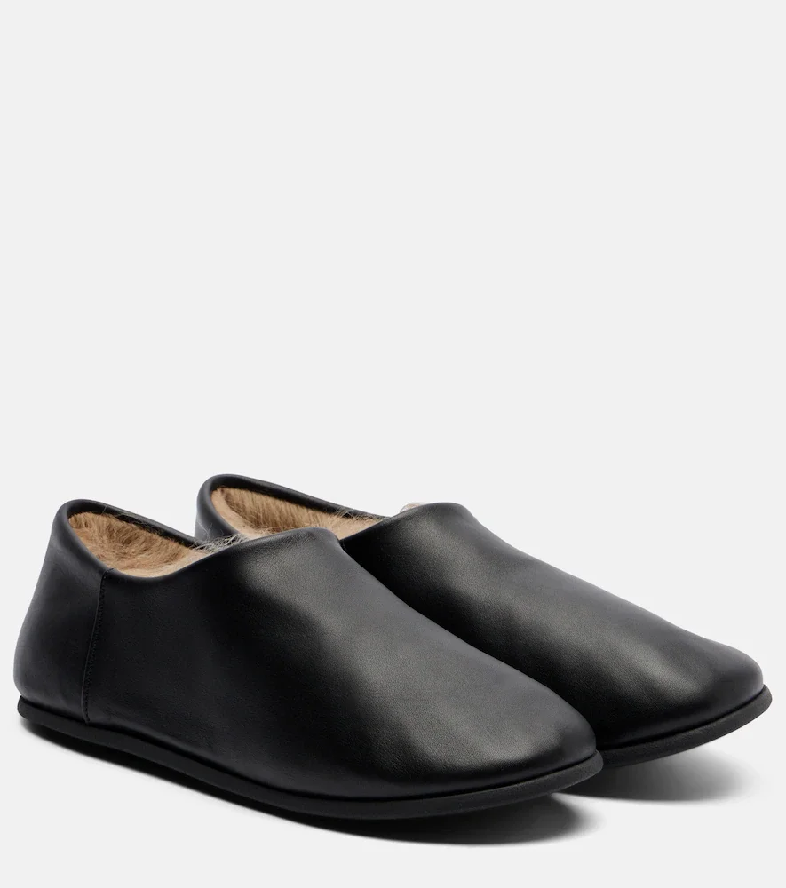 Zapatos slip-on Big Boot de piel
